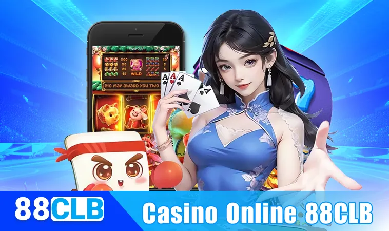 Sảnh Casino Online 88CLB thiết kế giao diện đẹp, chuyên nghiệp